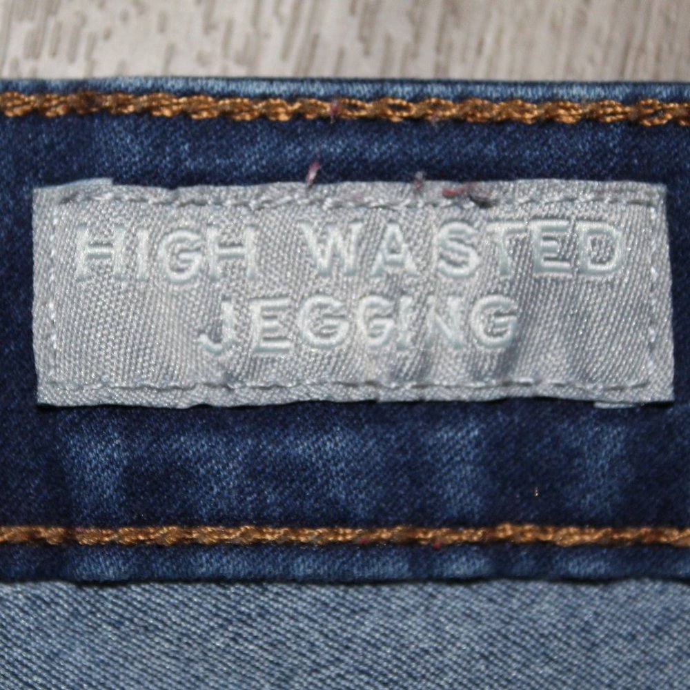 Aeropostale Hi Rise Jeggings Sz 0 R - Picture 6 of 8